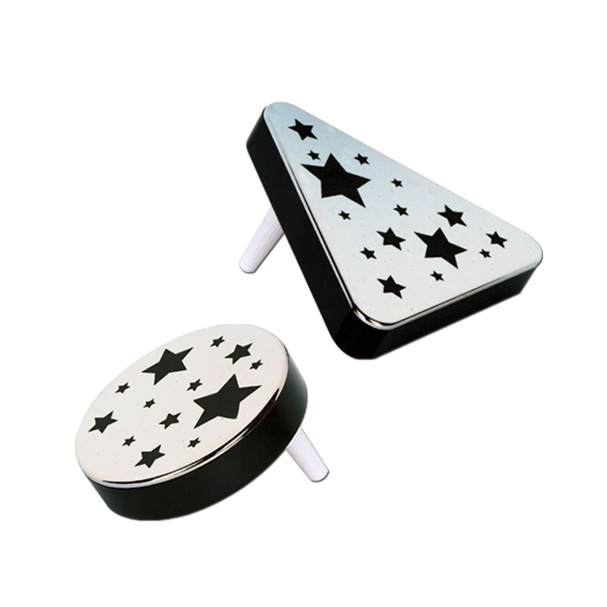 Beistle Black and Silver Plastic Metallic Noisemakers - New Years | Party