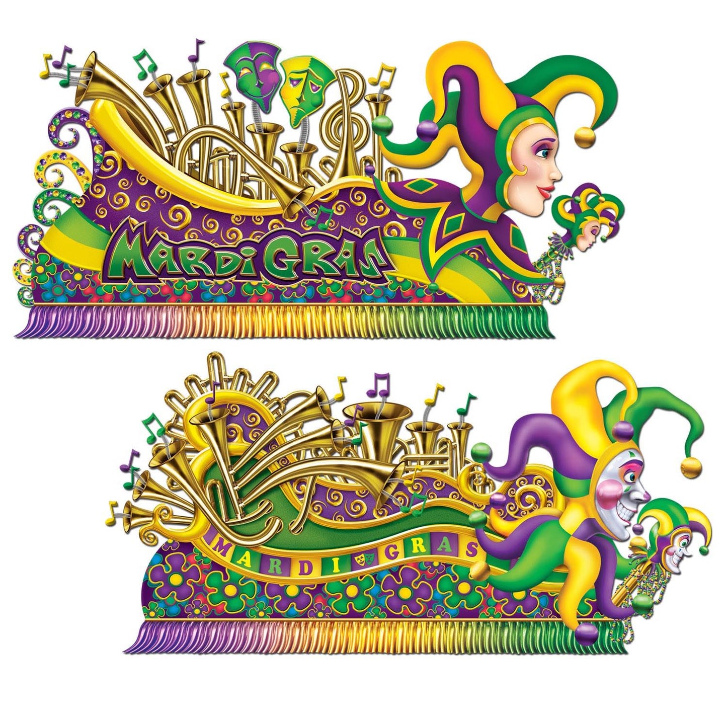 Beistle Mardi Gras Float Props | Party Supply | Decoration