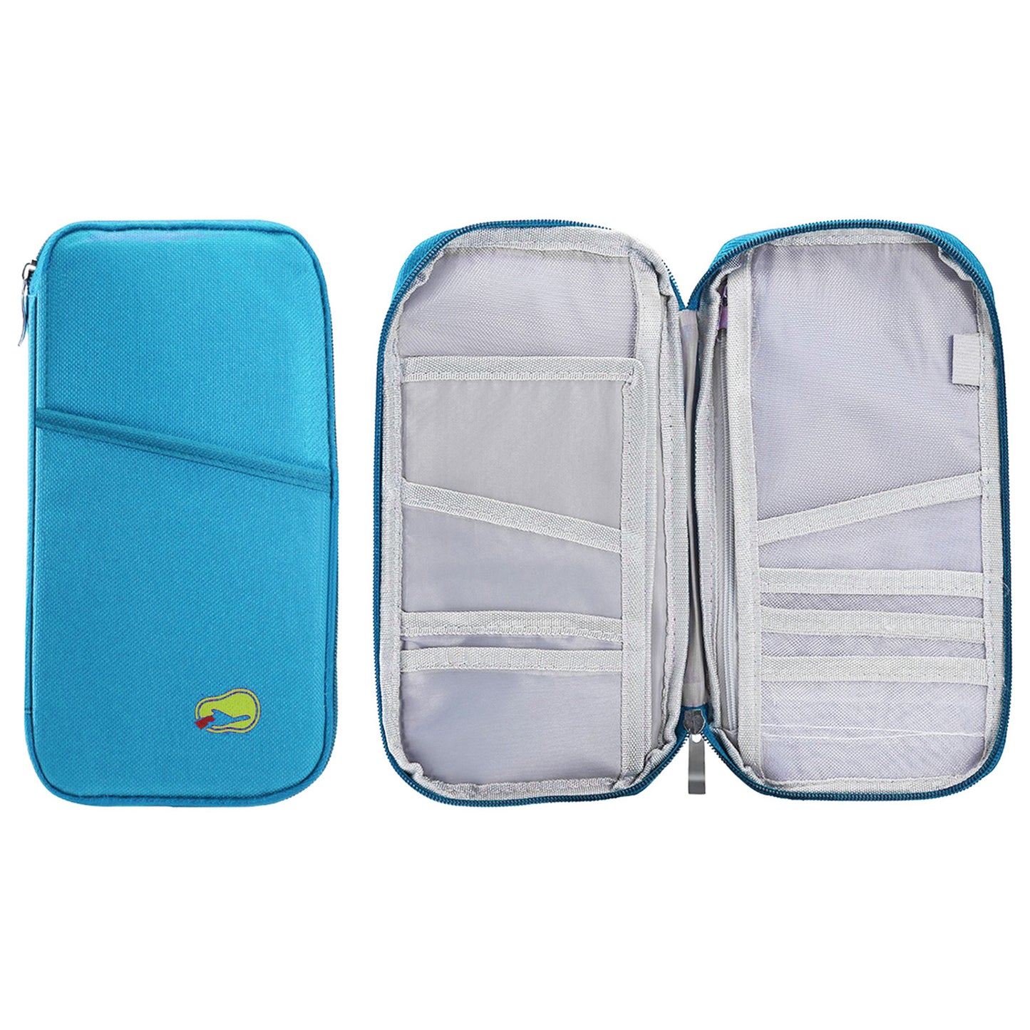 Travel Passport Wallet 12Cells Ticket ID Credit Card Holder Water Repellent