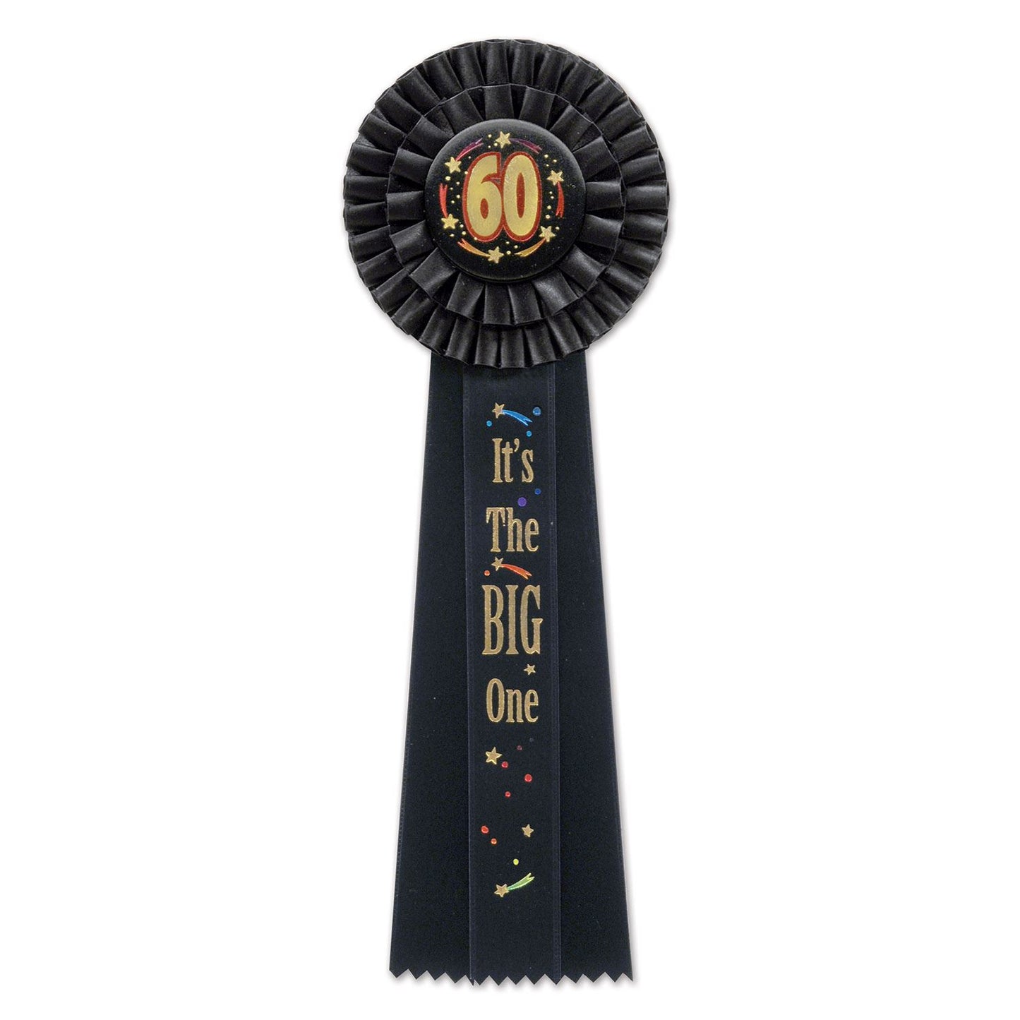 Beistle 60 It's The Big One Deluxe Rosette Ribbon - Over-The-Hill | Party