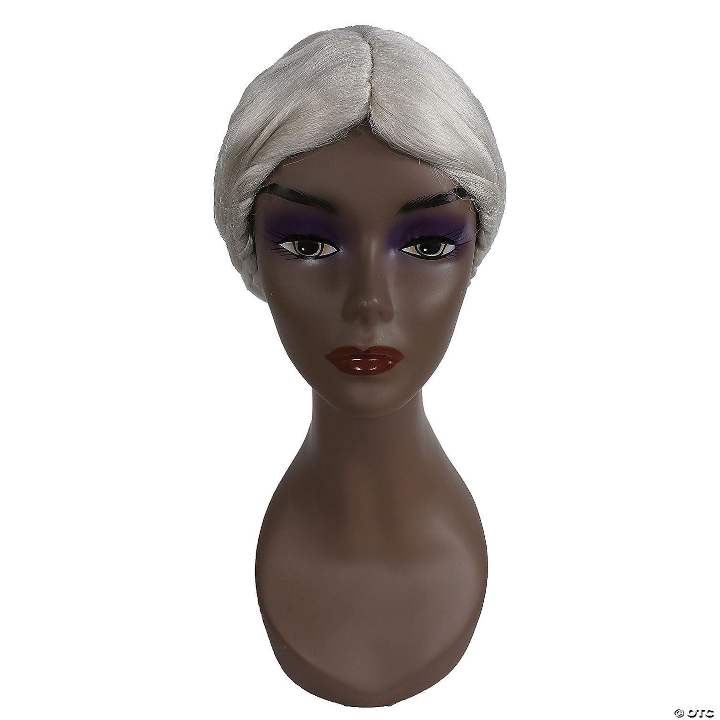 Womens Elderly Wig | White