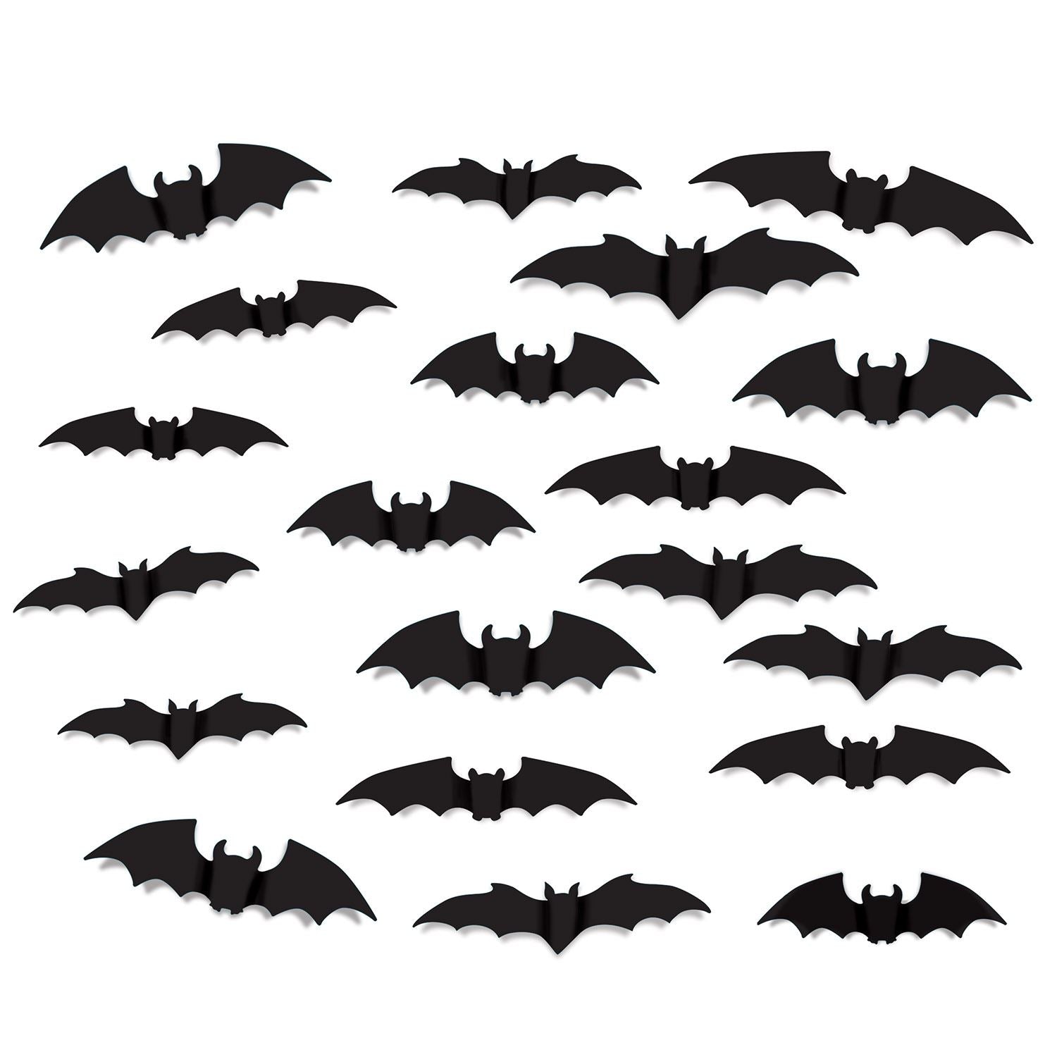 Beistle Bat Silhouettes - Halloween | Party Supply | Decoration