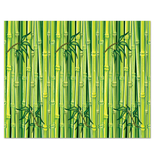 Beistle Bamboo Backdrop - Jungle | Party Supply | Decoration