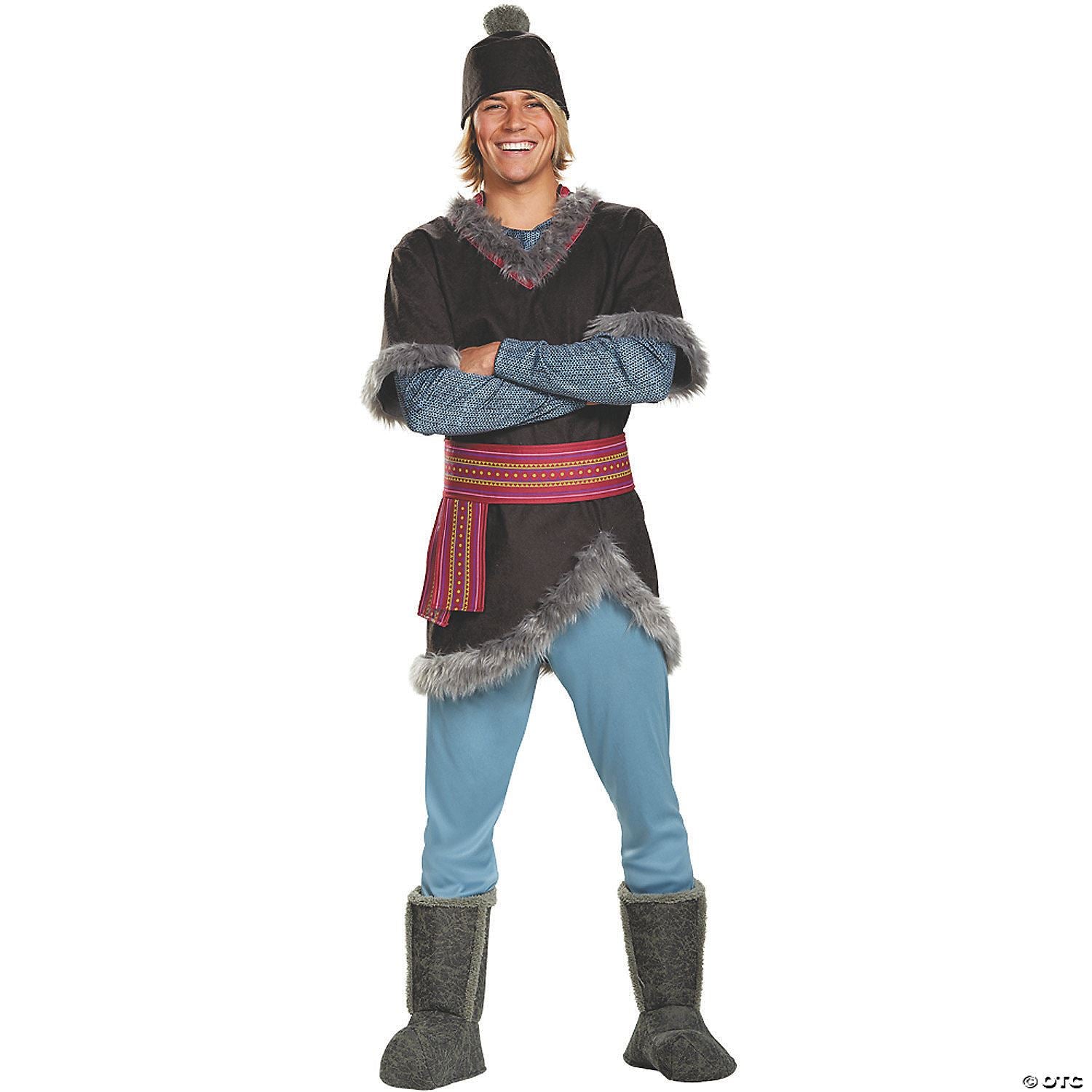 Mens Deluxe Frozen Kristoff Costume - Plus