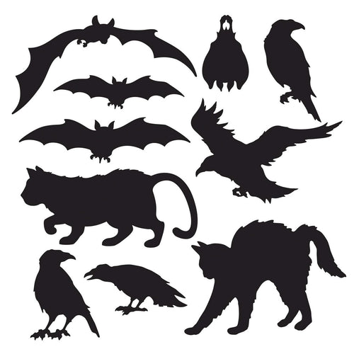 Beistle Halloween Silhouettes | Party Supply | Decoration