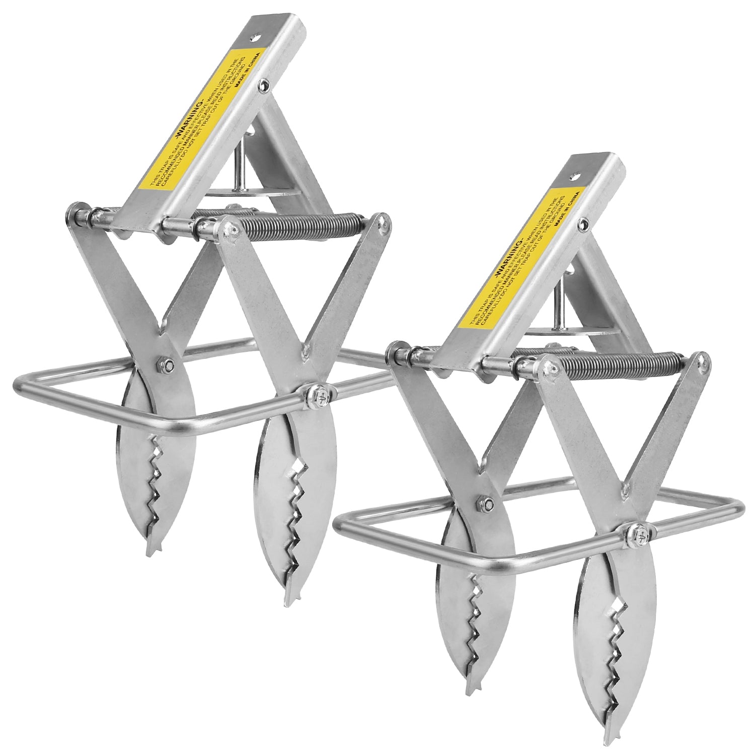 2PCS Easy Setup Mole Scissor Traps Outdoor Reusable Mole Rodent Control Tra 9180