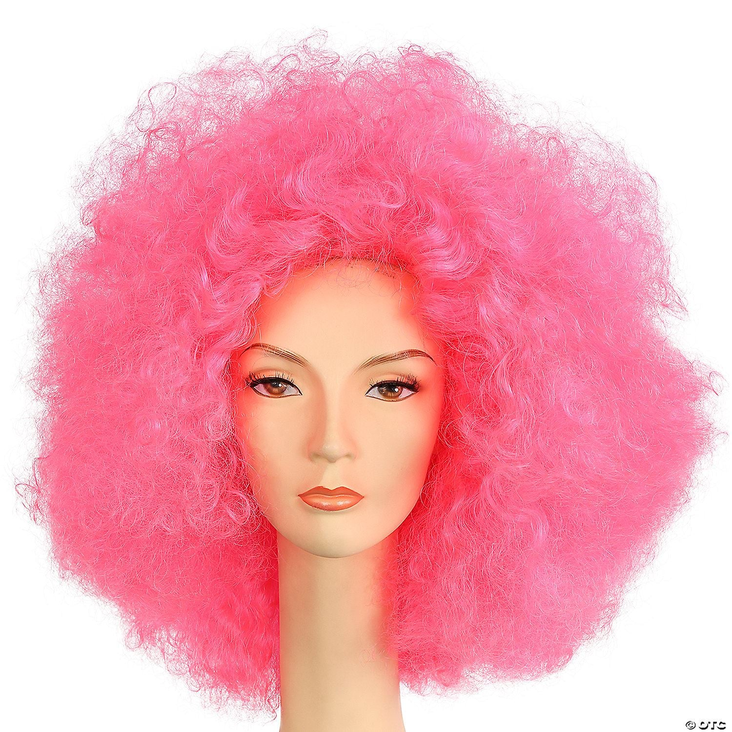 Adults Super Deluxe Afro Wig | Hot Pink
