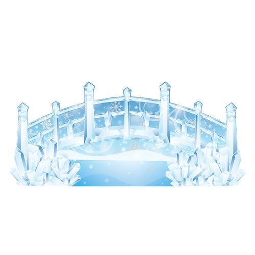 Beistle Winter Wonderland Bridge Photo Prop - Prom | Party Supply | Decoration