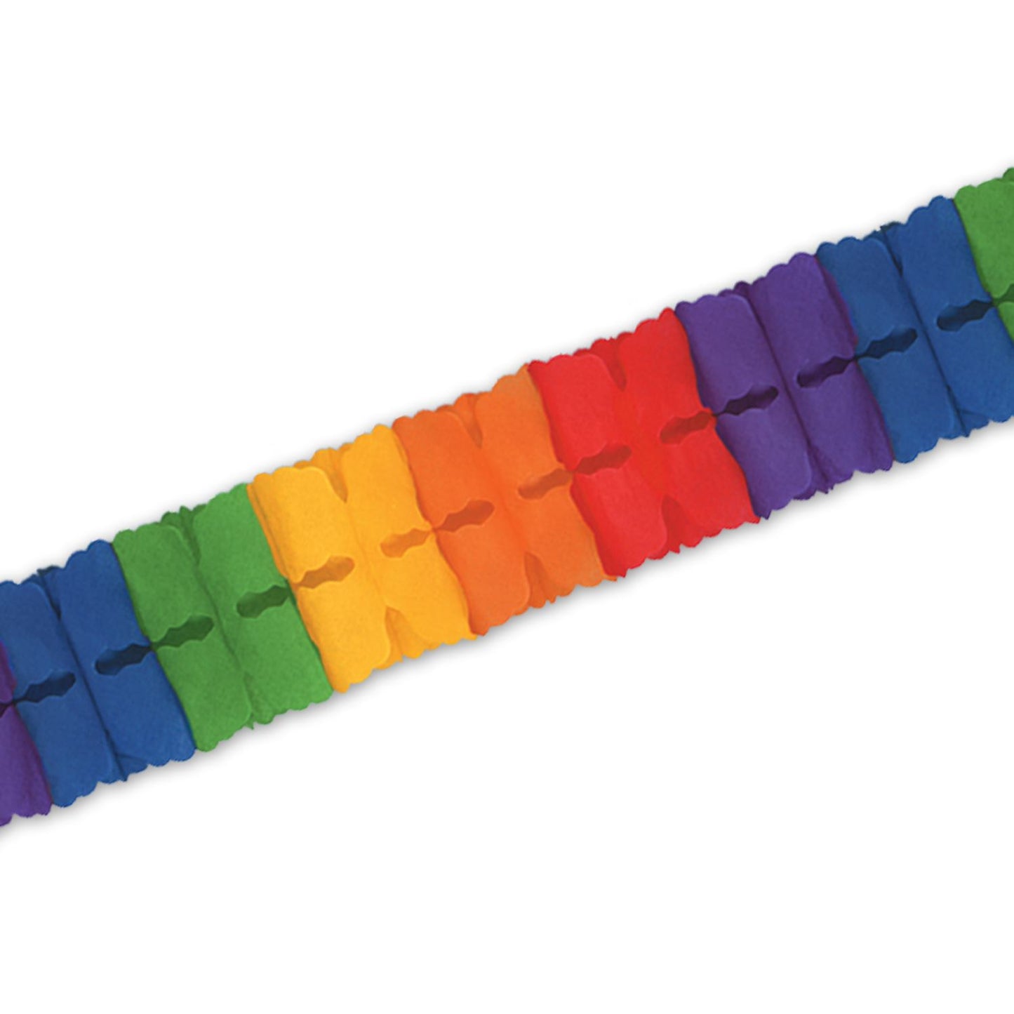 Beistle Rainbow Leaf Garland - General Occasion | Party Supply | Decoration