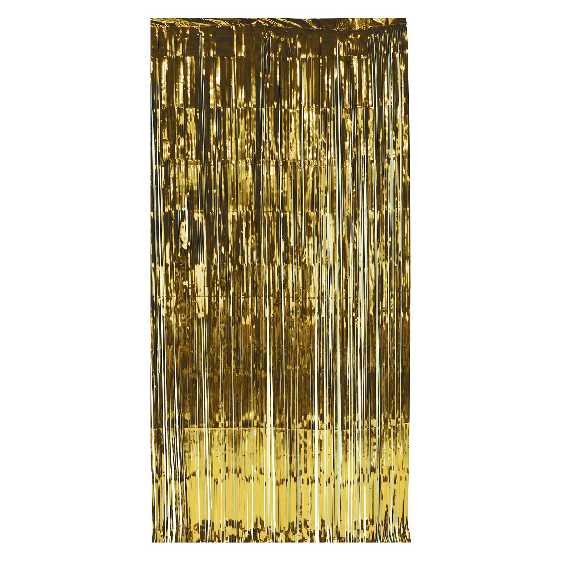 Beistle Gold 1-Ply Gleam N Curtain - General Occasion | Party Supply