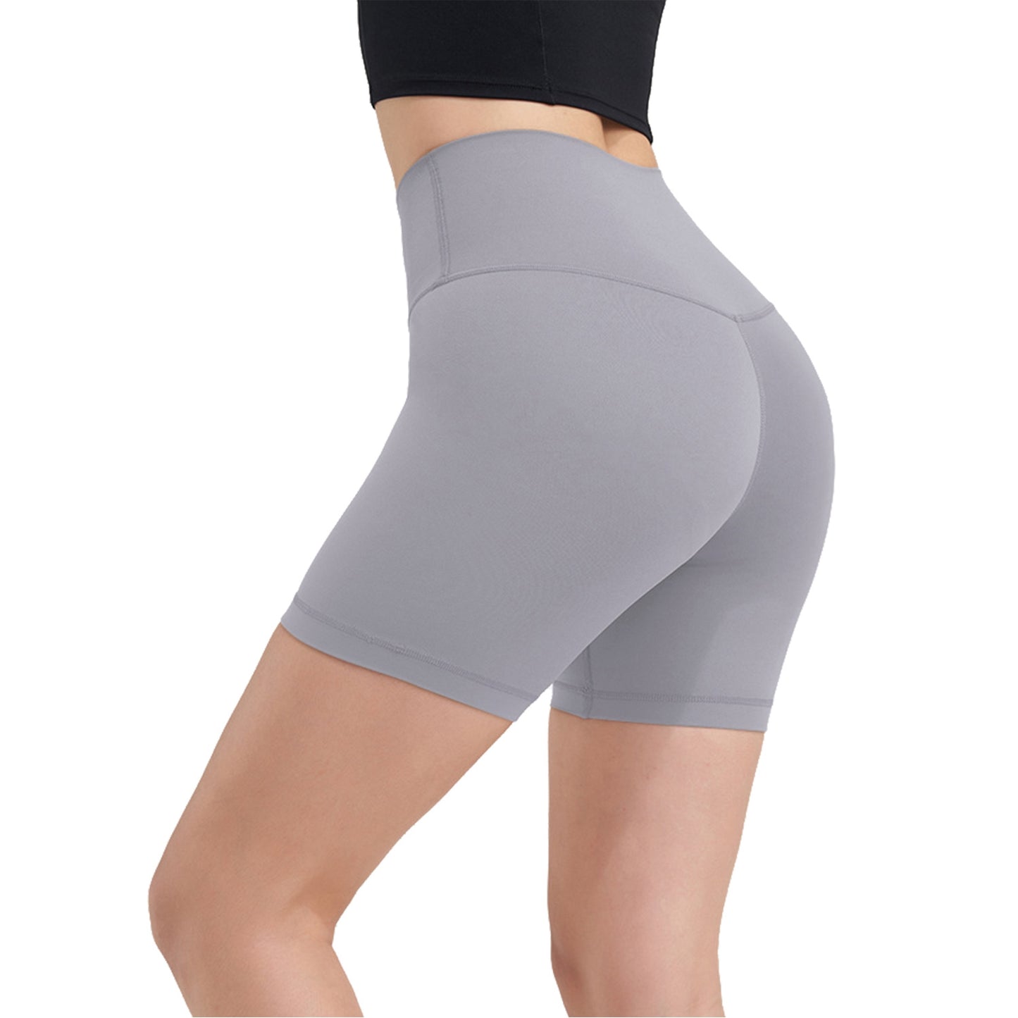 Women s High Waist Biker Shorts Tummy Control Pants Athletic Leggings Spandex