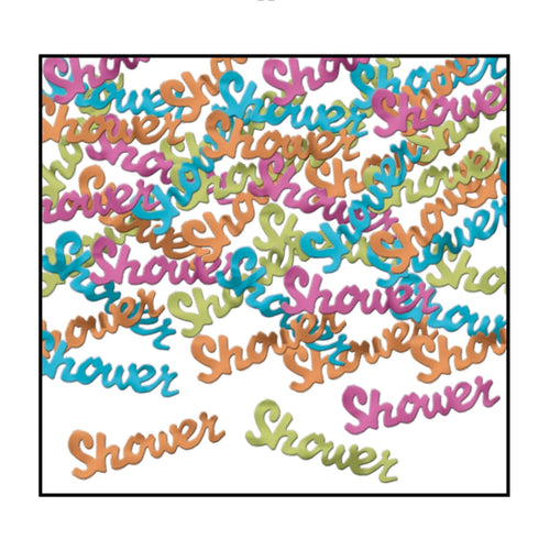 Beistle Shower Fanci-Fetti - Baby Shower | Party Supply | Decoration