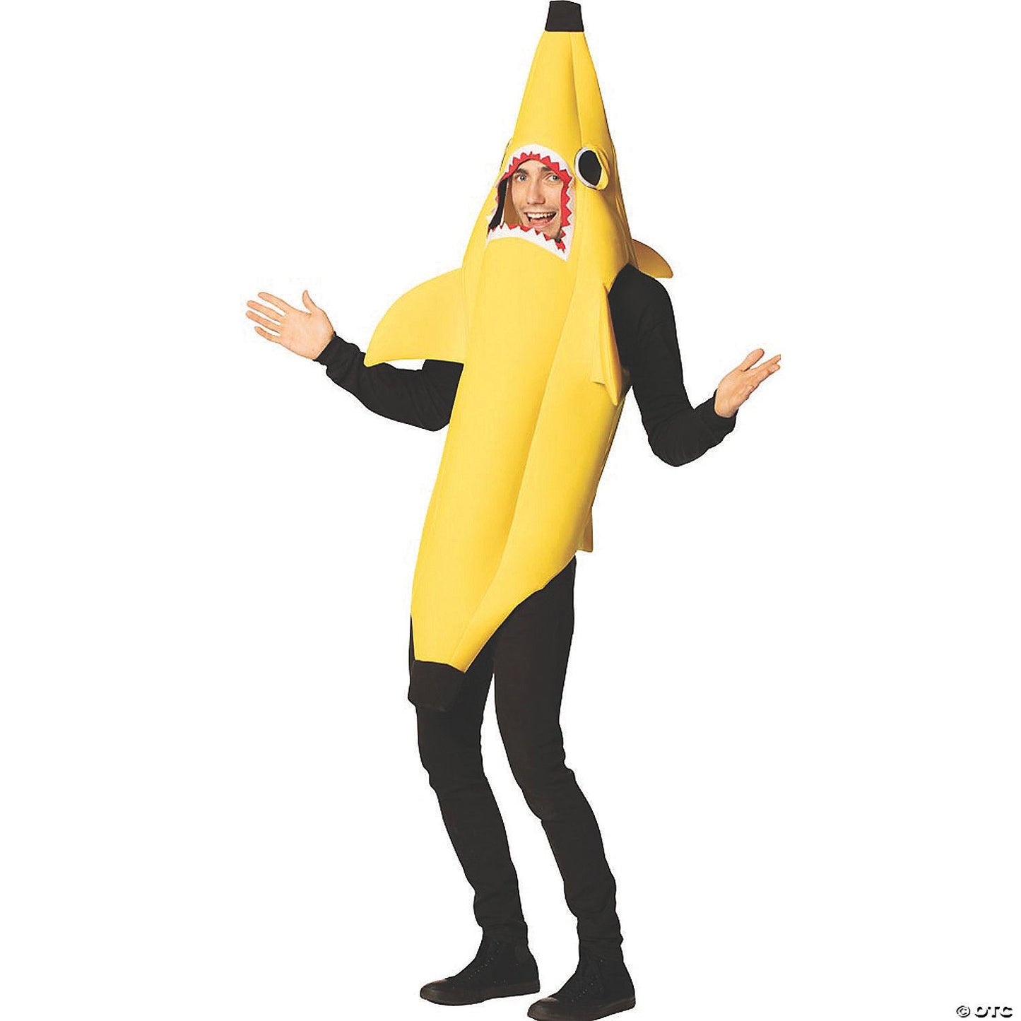 Mens | Adult's Banana Shark Costume