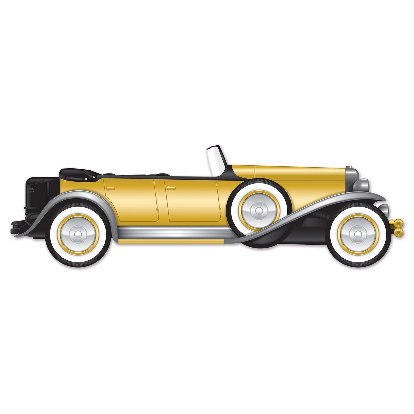 Beistle Jointed Great 20's Roadster - Party Supply Decoration for Great 20's