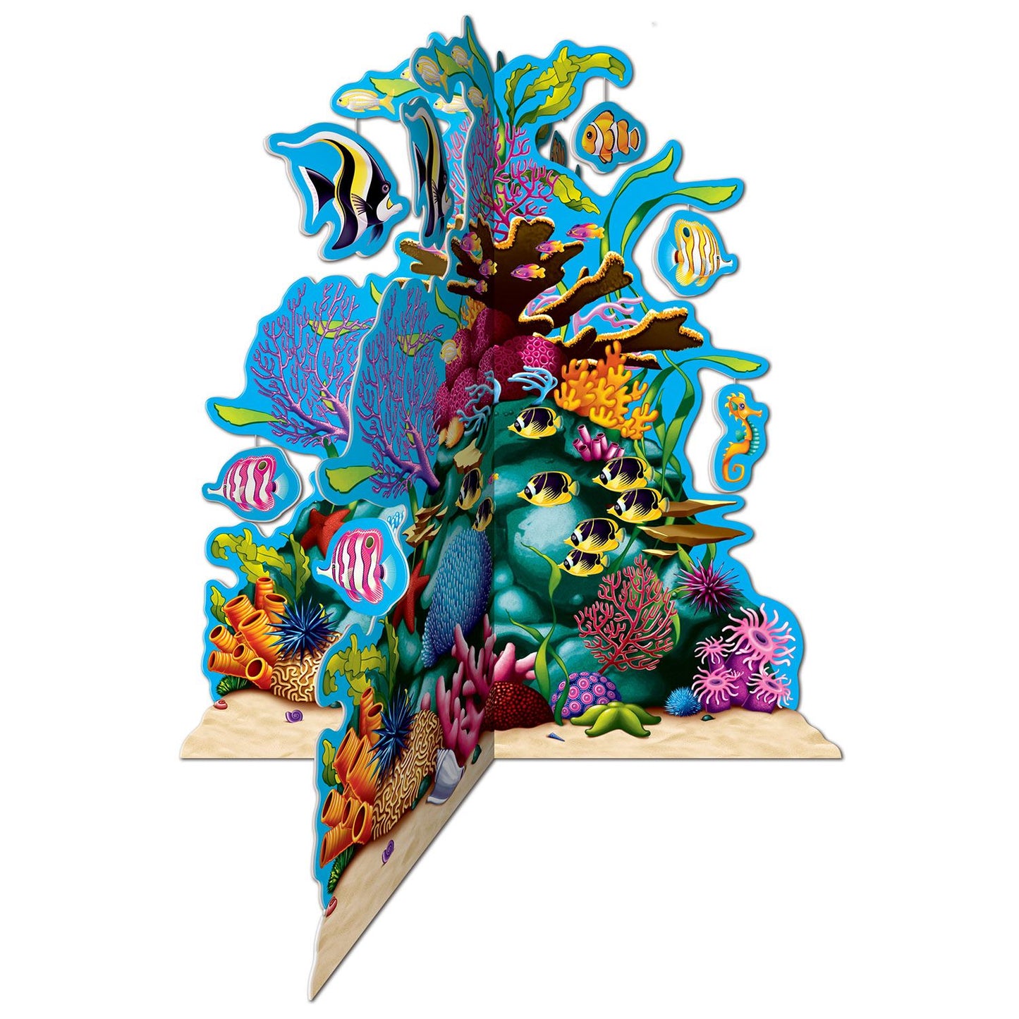 Beistle 3-D Coral Reef Centerpiece - Under The Sea | Party Supply | Decoration
