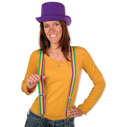 Beistle Mardi Gras Suspenders | Party Supply | Decoration