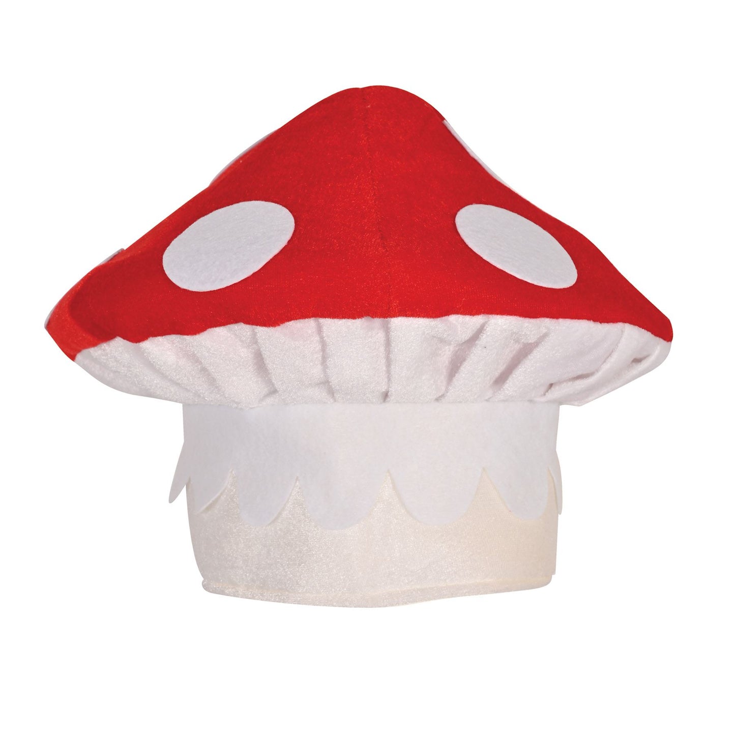Beistle Plush Mushroom Hat - 8-Bit | Party Supply | Decoration