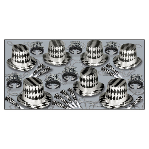 Beistle Harlequin New Year Assortment (for 50 people) - New Years | Party