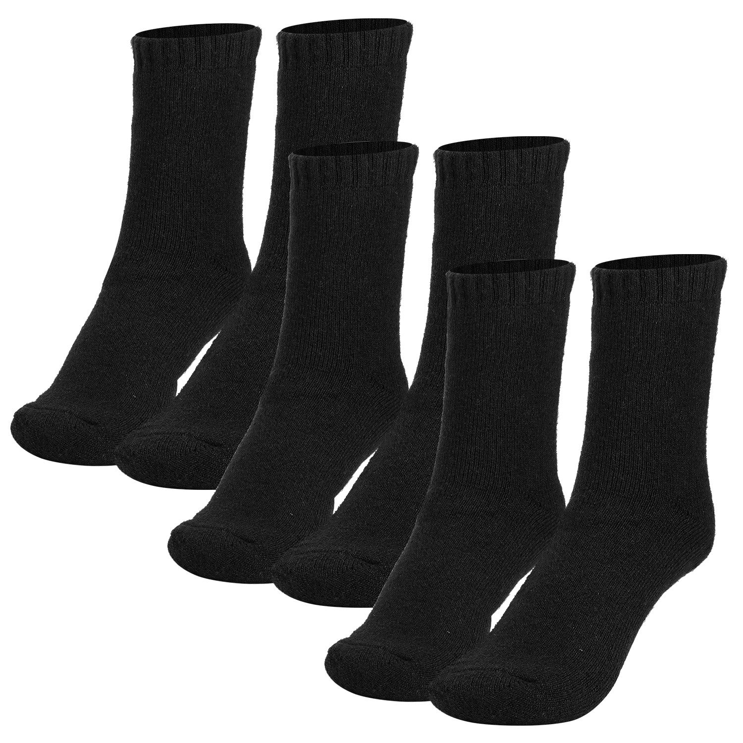 3 Pairs Men Warm Wool Socks Soft Cozy Winter Thermal Socks For Men Thick