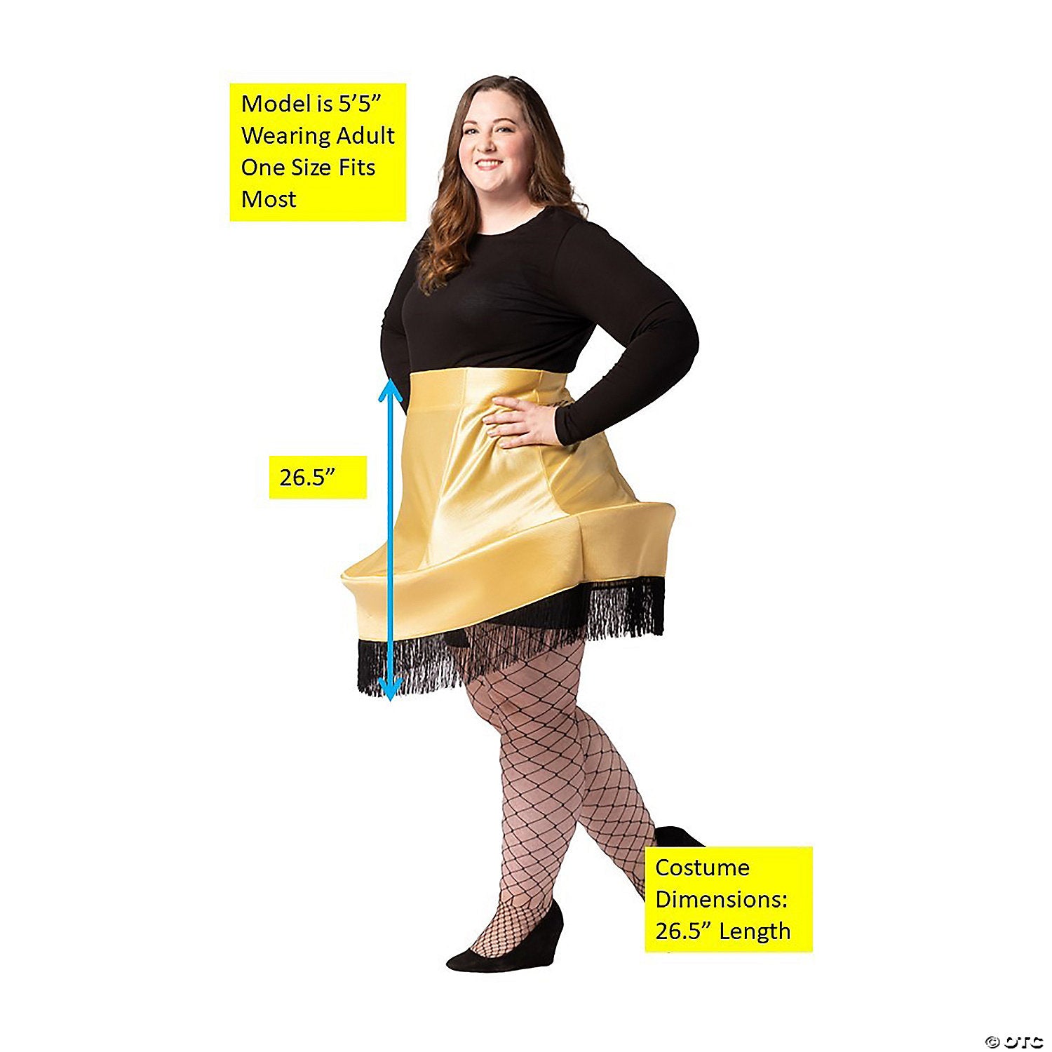 Womens Leg Lamp Skirt - Large/Extra Large