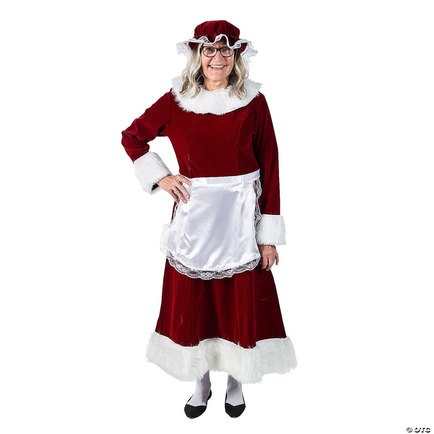 Mrs Claus Dress Womens Adult Costume