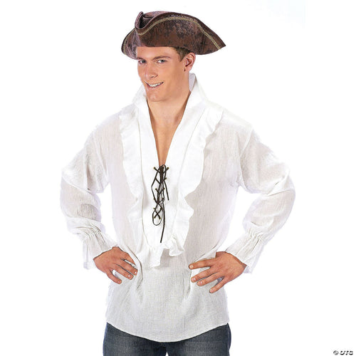 Mens White Fancy Shirt