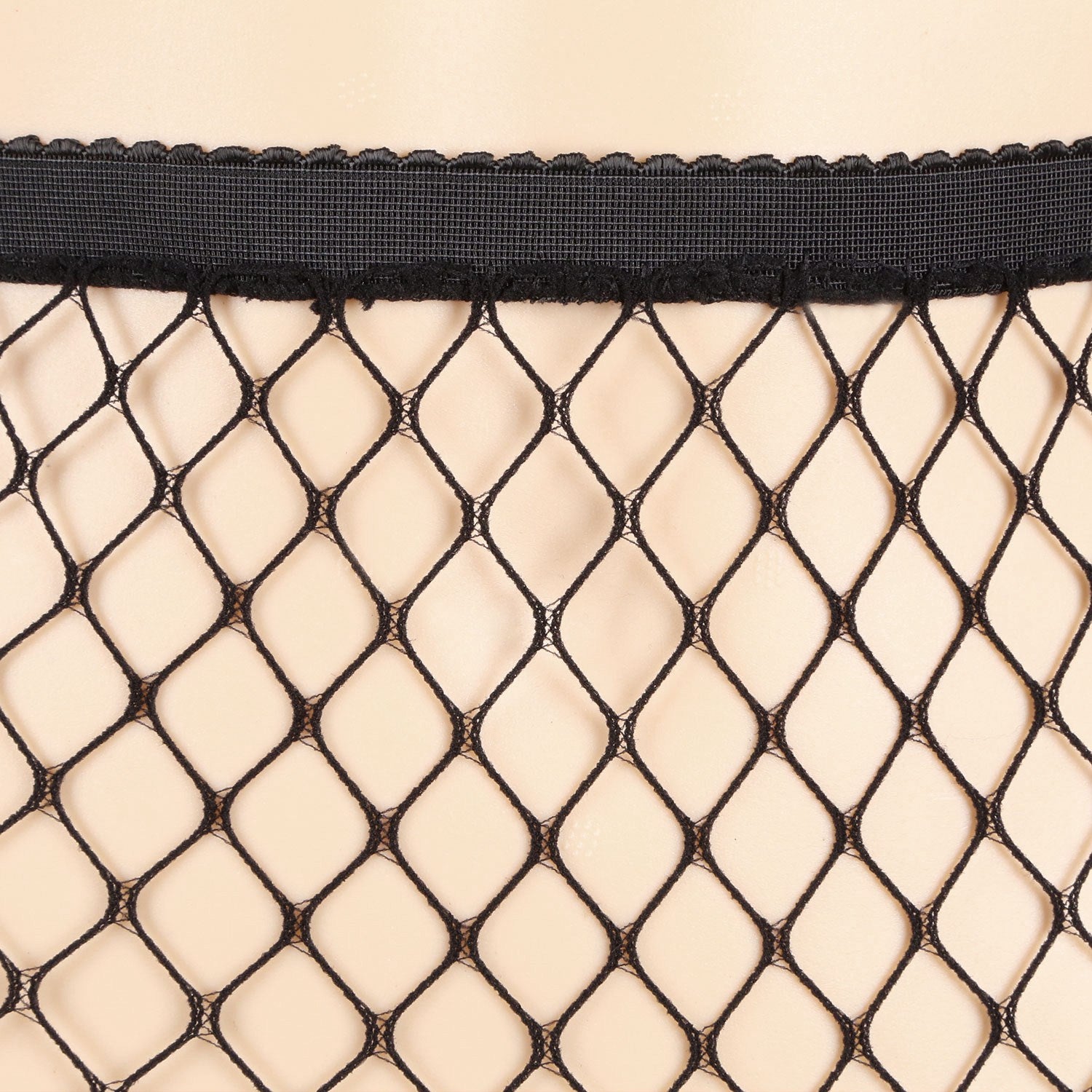 Women Fishnet Tights Sexy High Waist Fishnet Pantyhose Stretchy Mesh Hollow Out