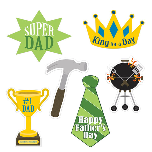 Beistle Father's Day Cutouts - Mothers/Fathers Day | Party Supply | Decoration