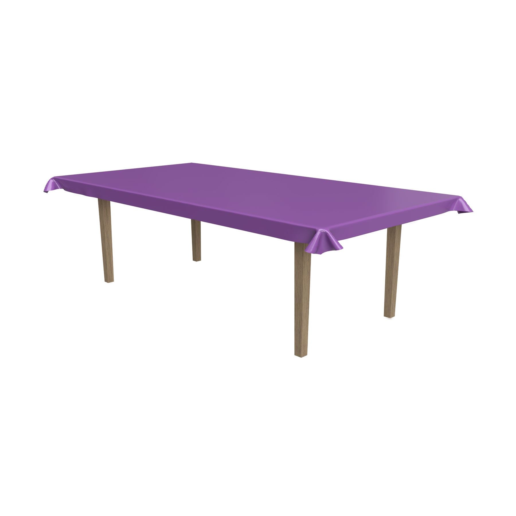 Plastic Table Roll - Size: 40" x 100' - Purple