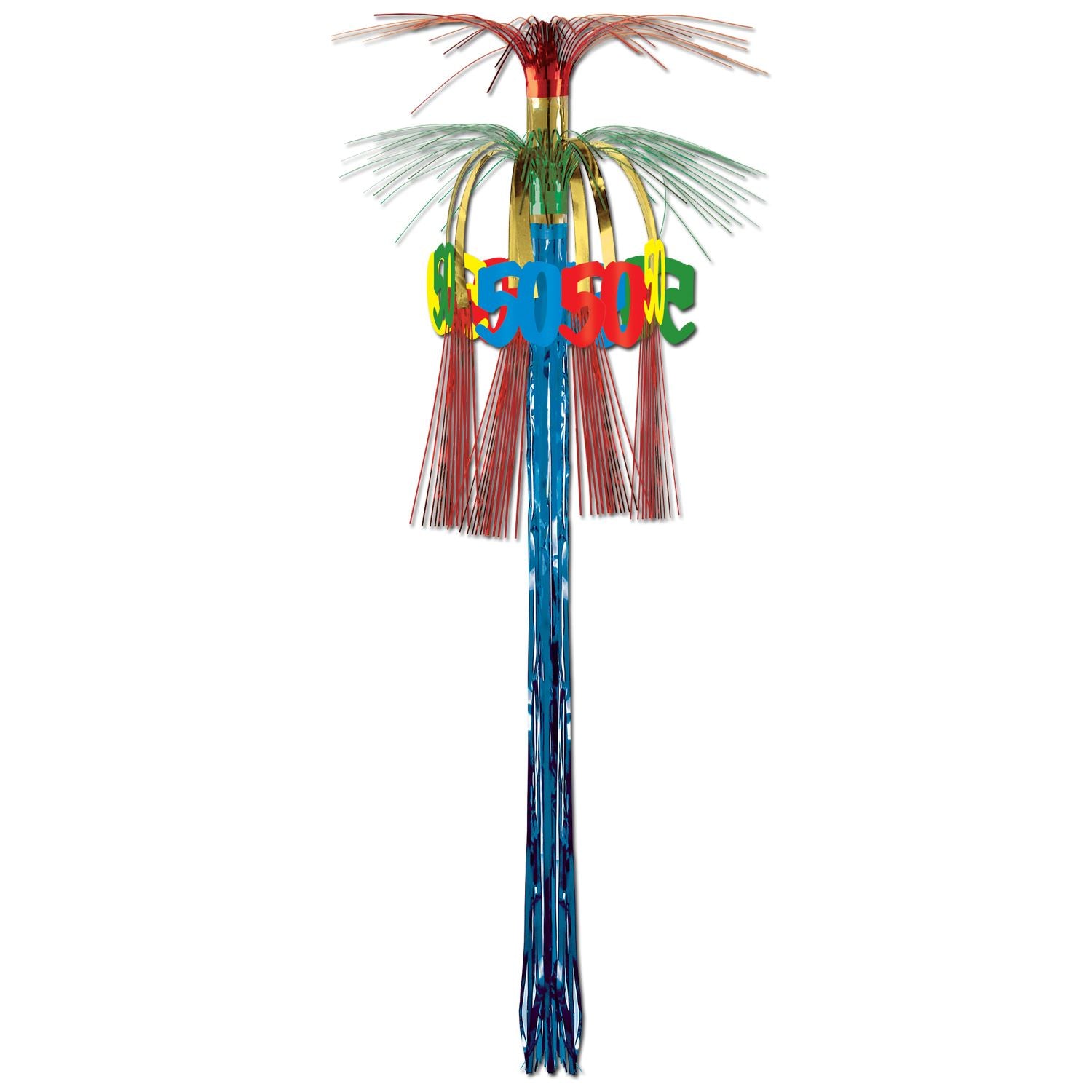 Beistle 50 Cascade Hanging Column - Birthday-Age Specific | Party Supply