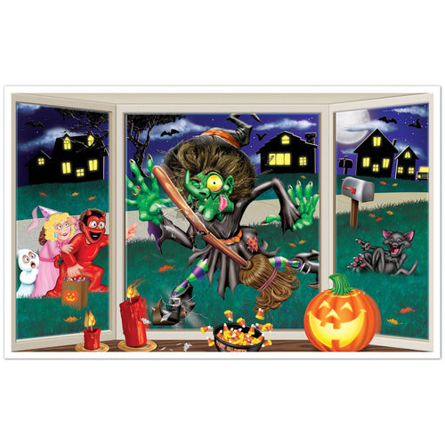 Beistle Crashing Witch Insta-View - Halloween | Party Supply | Decoration