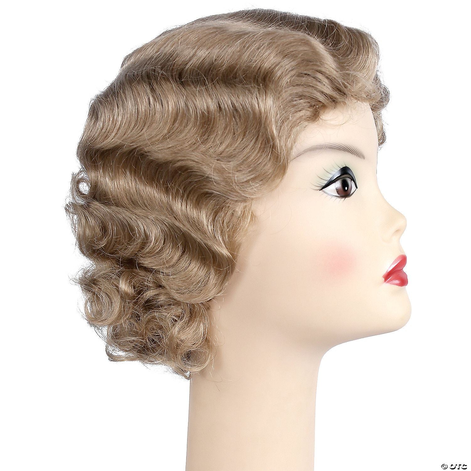 Womens Fingerwave Fluff Wig | Ash