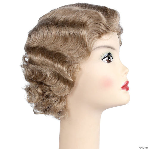 Womens Fingerwave Fluff Wig | Ash