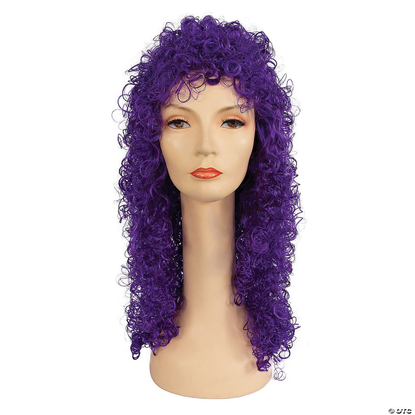 Womens Plabo 30-Inch Wig | Purple-Dark
