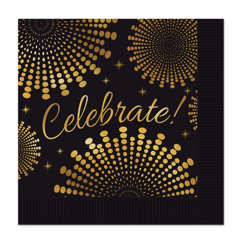 Beistle Celebrate! Beverage Napkins - Awards Night | Party Supply | Decoration