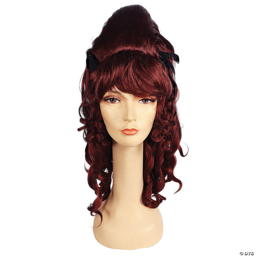 Womens 60s Vamp Wig | Auburn