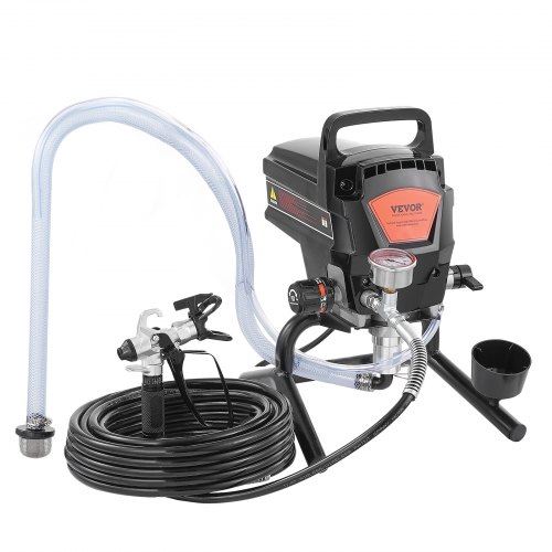 950W Stand Airless Paint Sprayer 3000PSI High Efficiency Electric Airless