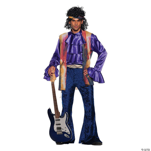 Mens Adult 70' Rock Star Costume