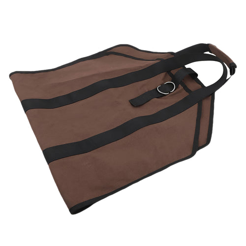Firewood Carrier Bag with Handle Durable Wear-Resistant Fireplace Logs Holder