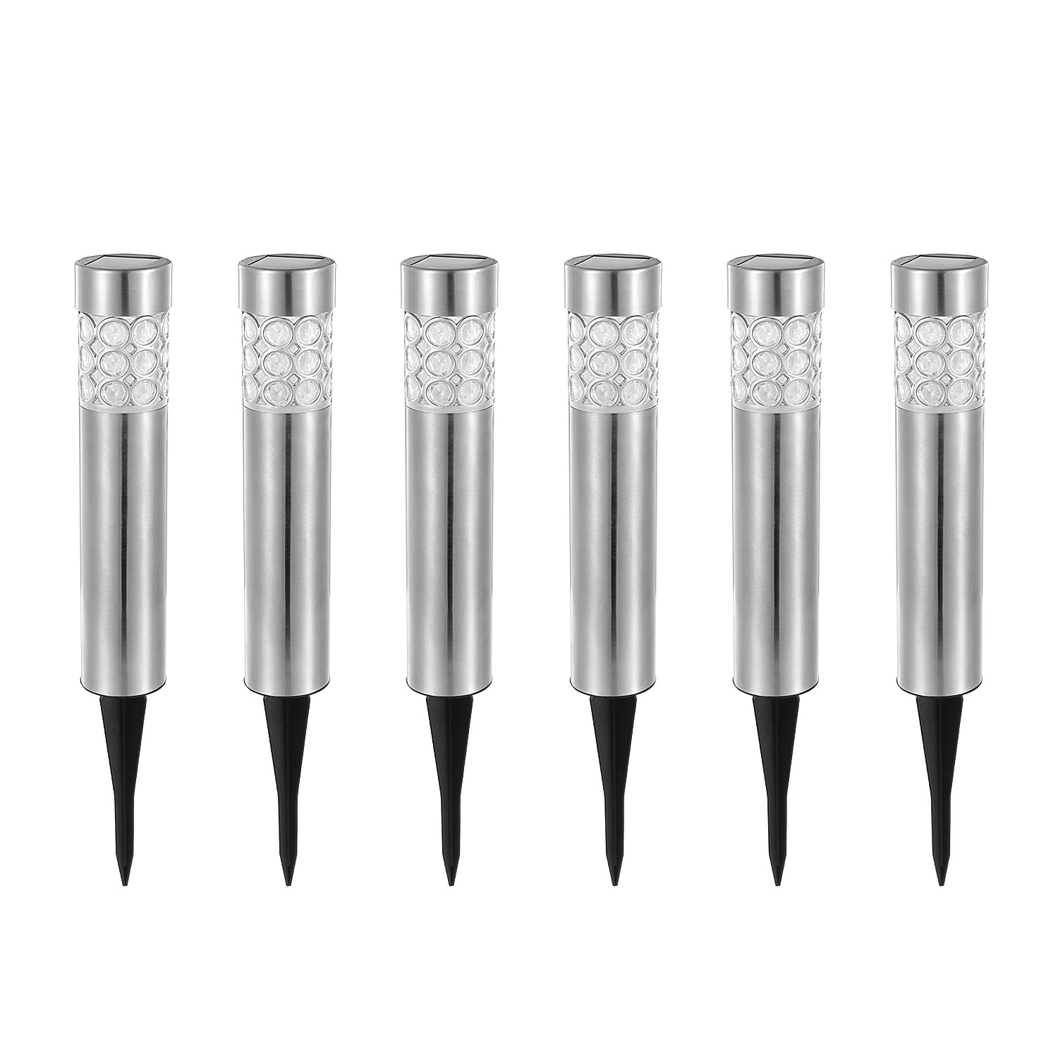 Solarek 6 Pack Outdoor Solar Light IP44 Waterproof RGB Garden Lamp Landscape
