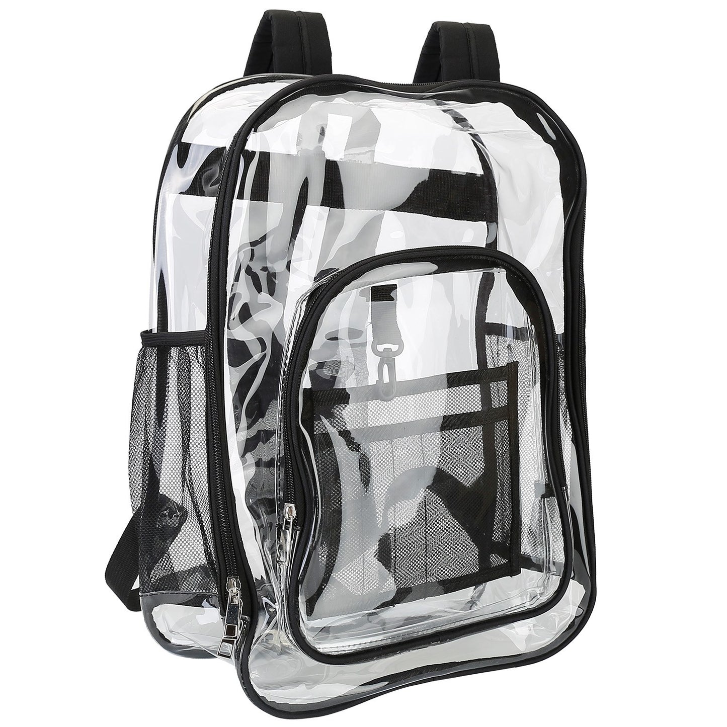 Clear Backpack Heavy Duty Transparent Book Bag Waterproof PVC Clear Backpack