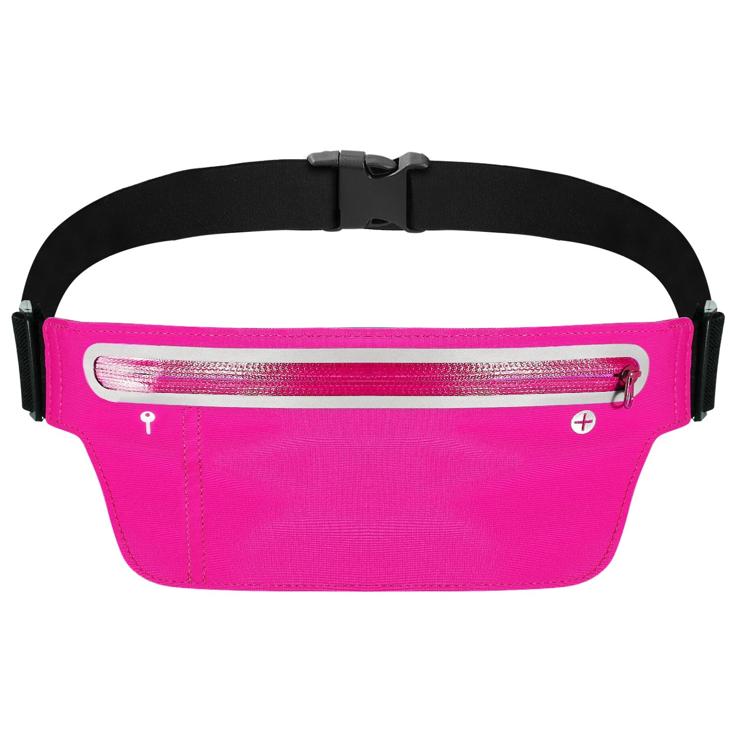 Unisex Sport Waist Pack Running Belt Bag Pouch Adjustable Bounce Free 3324