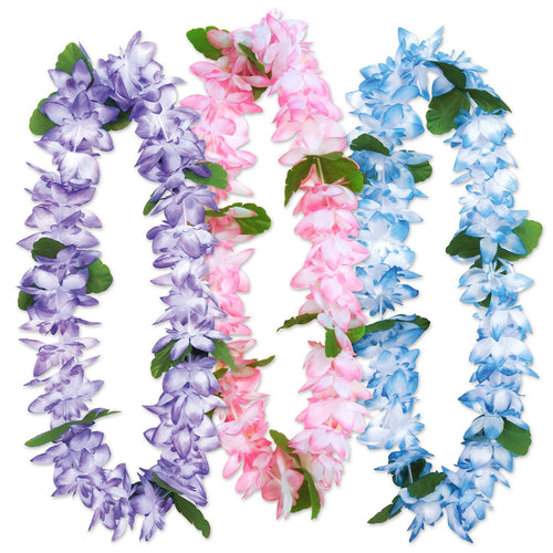 Island Floral Leis - 3 pieces shown