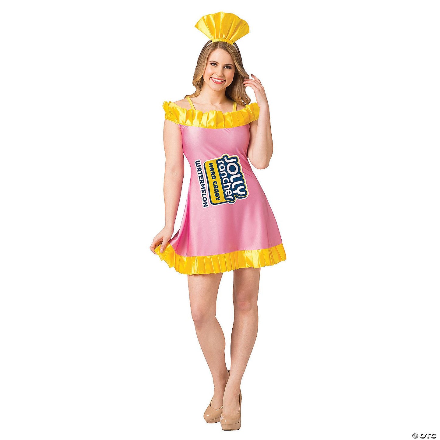 Womens Watermelon Jolly Rancher Dress Costume 75SD