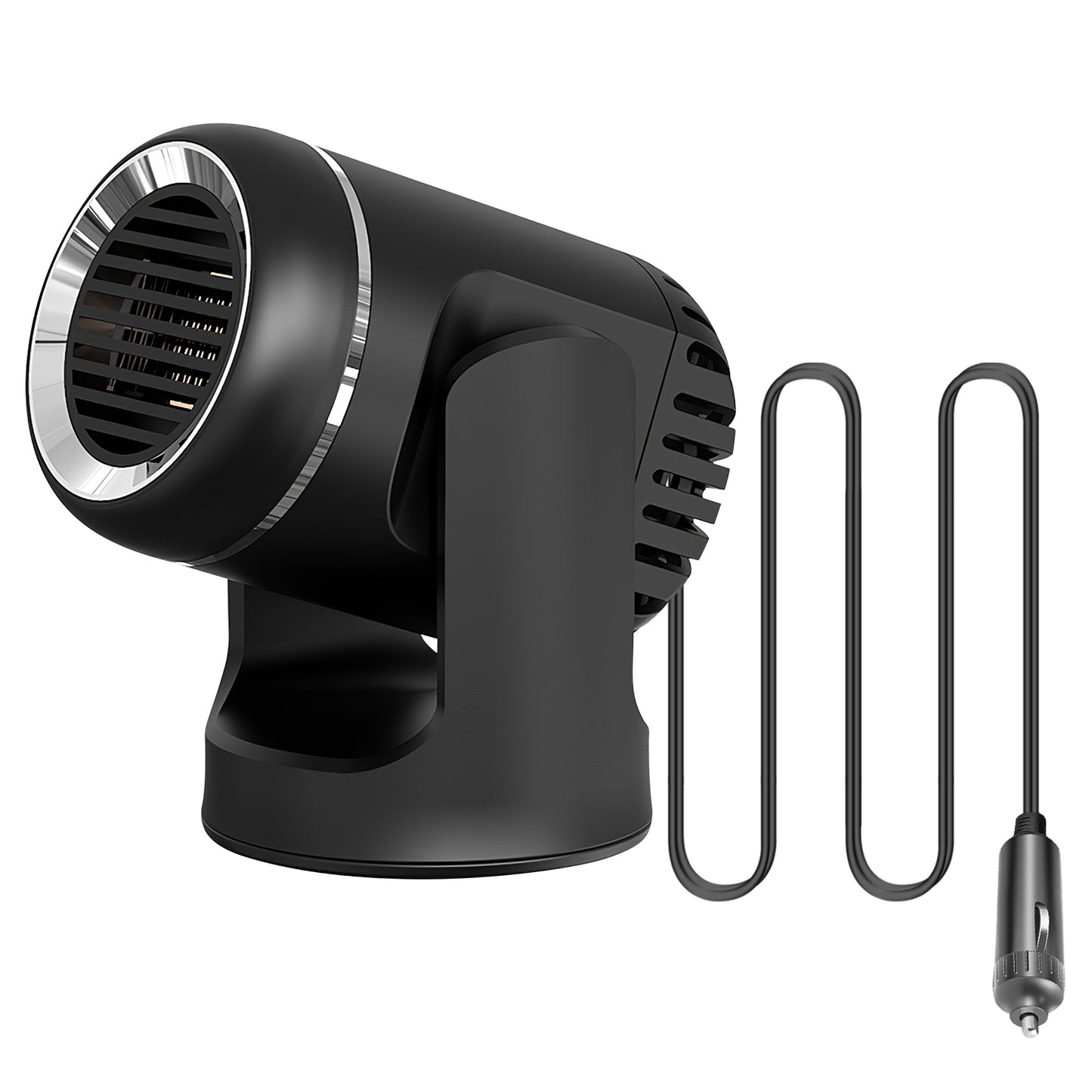 24V 160W Portable Car Heater 2 In 1 Heating Cooling Fan Rotatable Demister