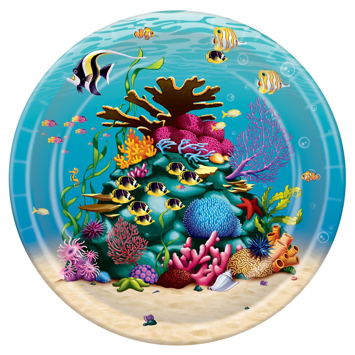 Beistle Under The Sea Lunch Plates | Party Supply | Decoration