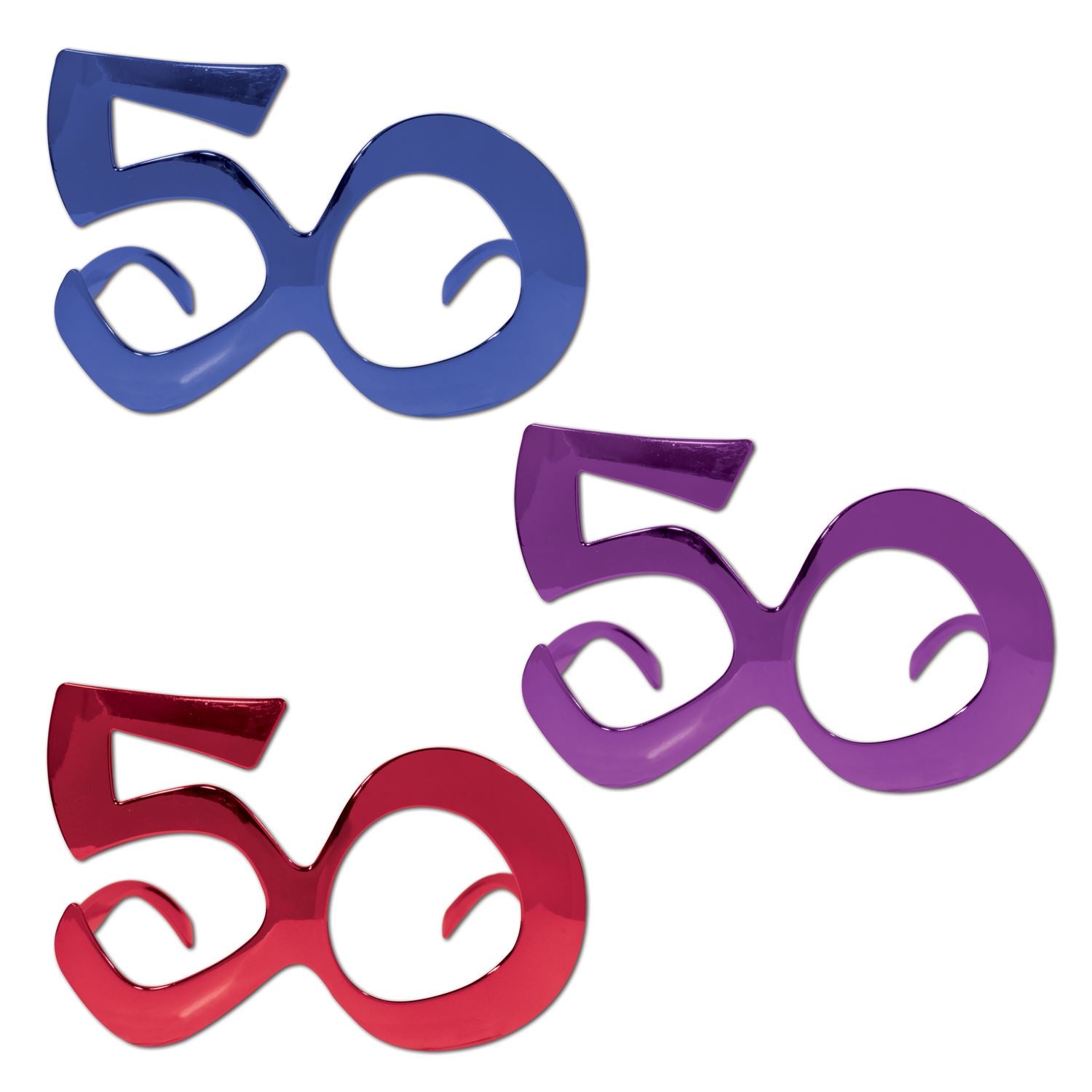 Beistle 50th Fanci-Frames - Birthday-Age Specific | Party Supply | Decoration