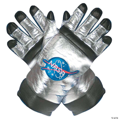 Astronaut Gloves Ad Silver