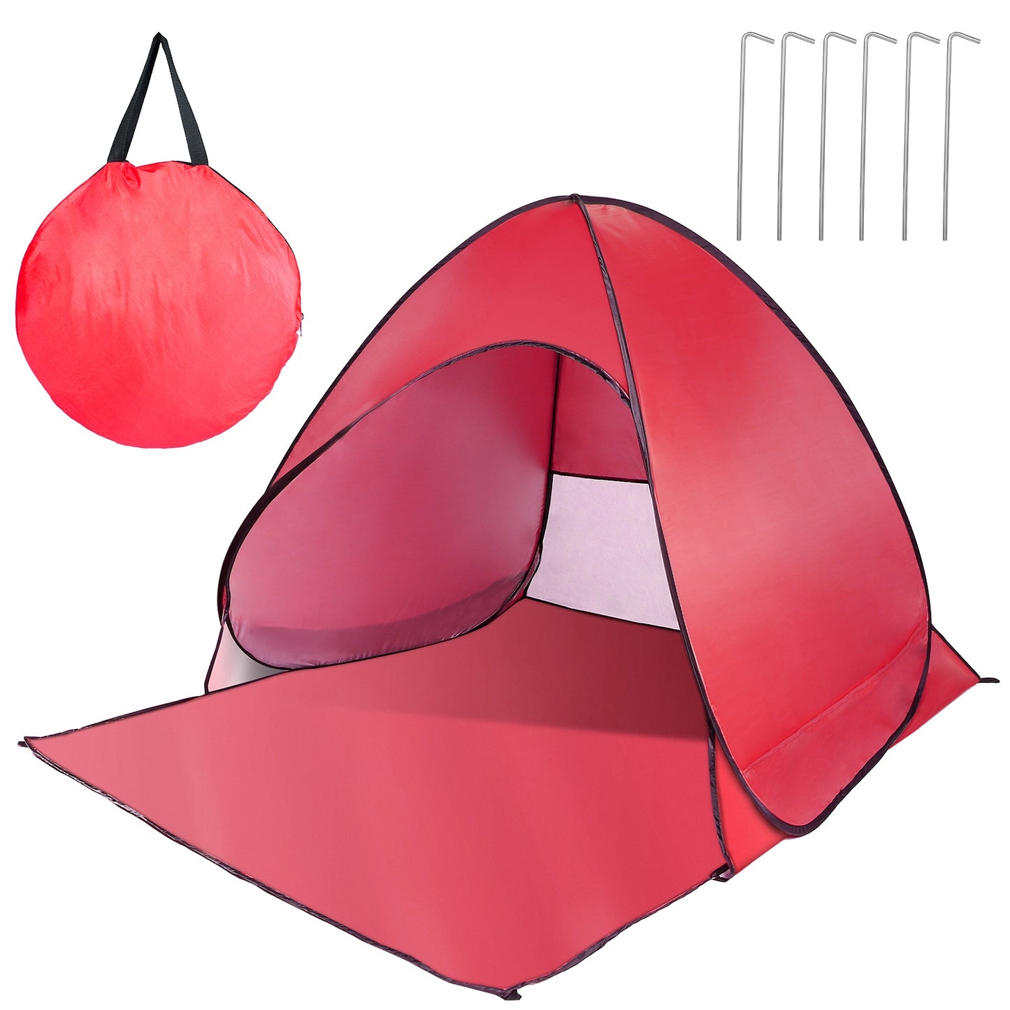 Pop Up Beach Tent Sun Shade Shelter Anti-UV Automatic Waterproof Tent Canop 4719