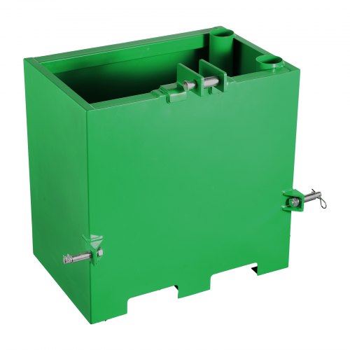 Ballast Box 3 Point Category 1 Tractor Heavy-Duty Thickened Hard Steel Green